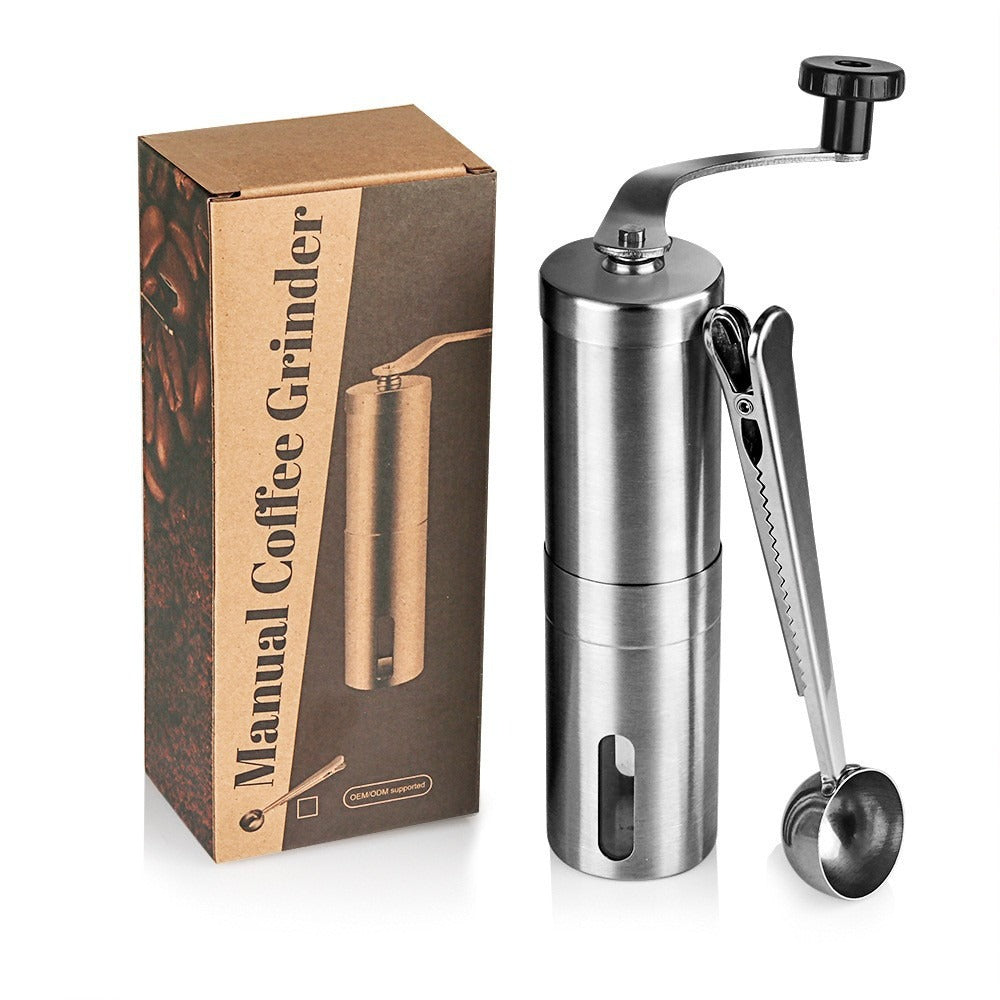 Duoqu Coors Coffee Machine Plus Powder Tray Filter Reuse American Office Manual Bean Grinder