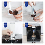CB-100 Coffee Machine La Blue Filter Stainless Steel Reusable Capsule Case Powder Filler