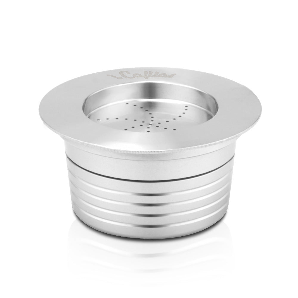 CB-100 Coffee Machine La Blue Filter Stainless Steel Reusable Capsule Case Powder Filler