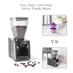 K Cup Powder Filler Powder Storage Tank Semi-automatic Coffee Powder Filling Machine Powder Filling Spoon Measuring Spoon All-in-one Machine