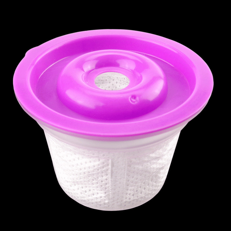 Cup Model Filter Disposable Filter Shell Drink Filter One-hand Non-woven Plastic Integrated Mesh
