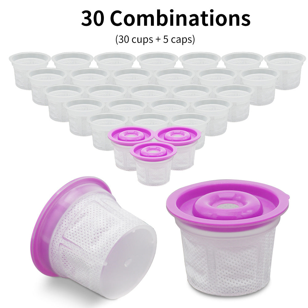 Cup Model Filter Disposable Filter Shell Drink Filter One-hand Non-woven Plastic Integrated Mesh