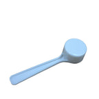 8Ml Milk Powder Spoon Plastic Spoon Coffee Spoon Tableware Flat Bottom Small White Spoon Household Meal Spoon White