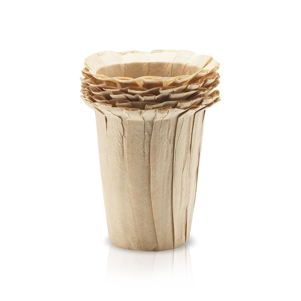Keurig Coffee Filter Paper, Filter Paper Cup Disposable White Bulk K-cup Food Grade Cup Shape