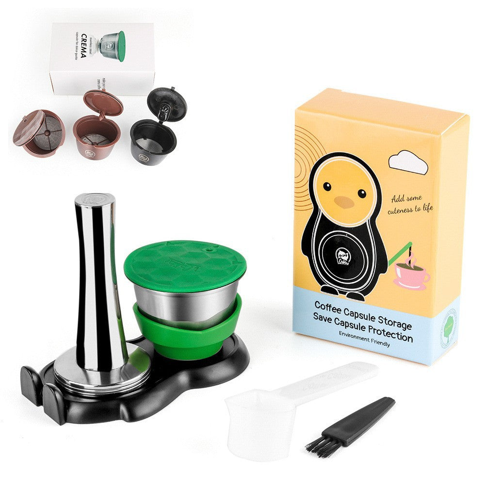 DOLCE NESPRESSO ILLY Repeating Capsule Base Coffee Filter Cup Holder Coffee