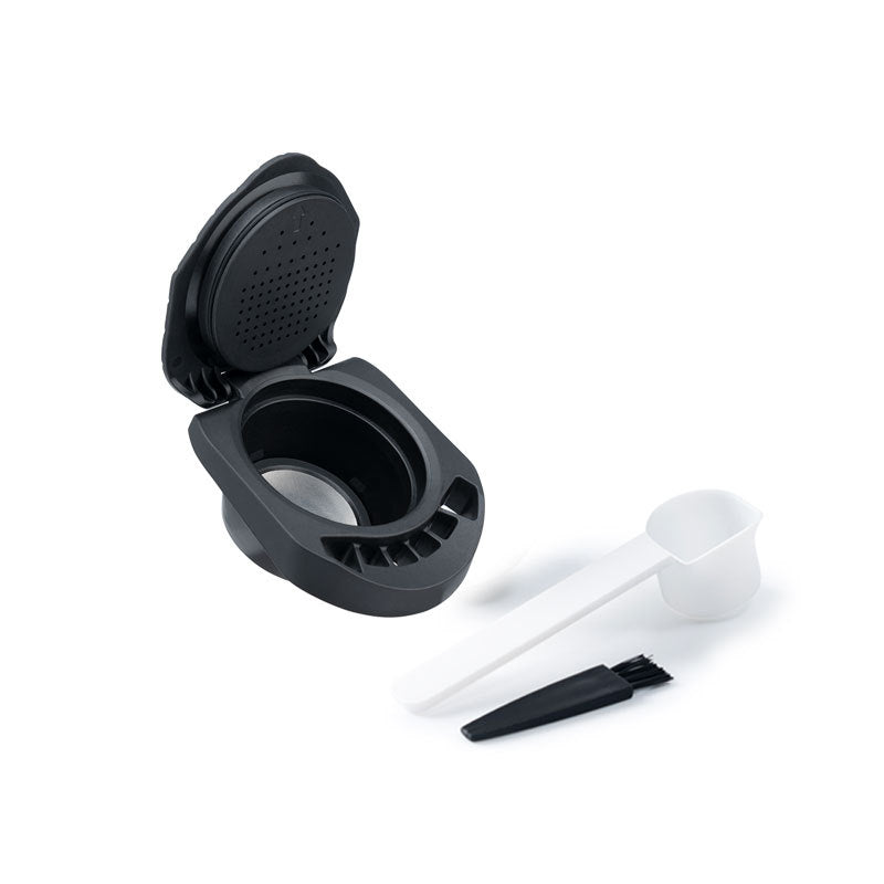 Duoqu Coors Coffee Machine Plus Powder Tray Filter Reuse American Office Manual Bean Grinder