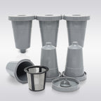 3 PCS Compatible with Keurig Reusable Coffee Capsules Reusable K Cup Filled Coffee Filter
