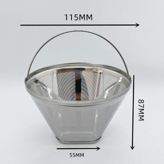 Recyclable Ninja coffee machine Stainless steel 3-hole K-cup coffee capsule cup with filter paper cup