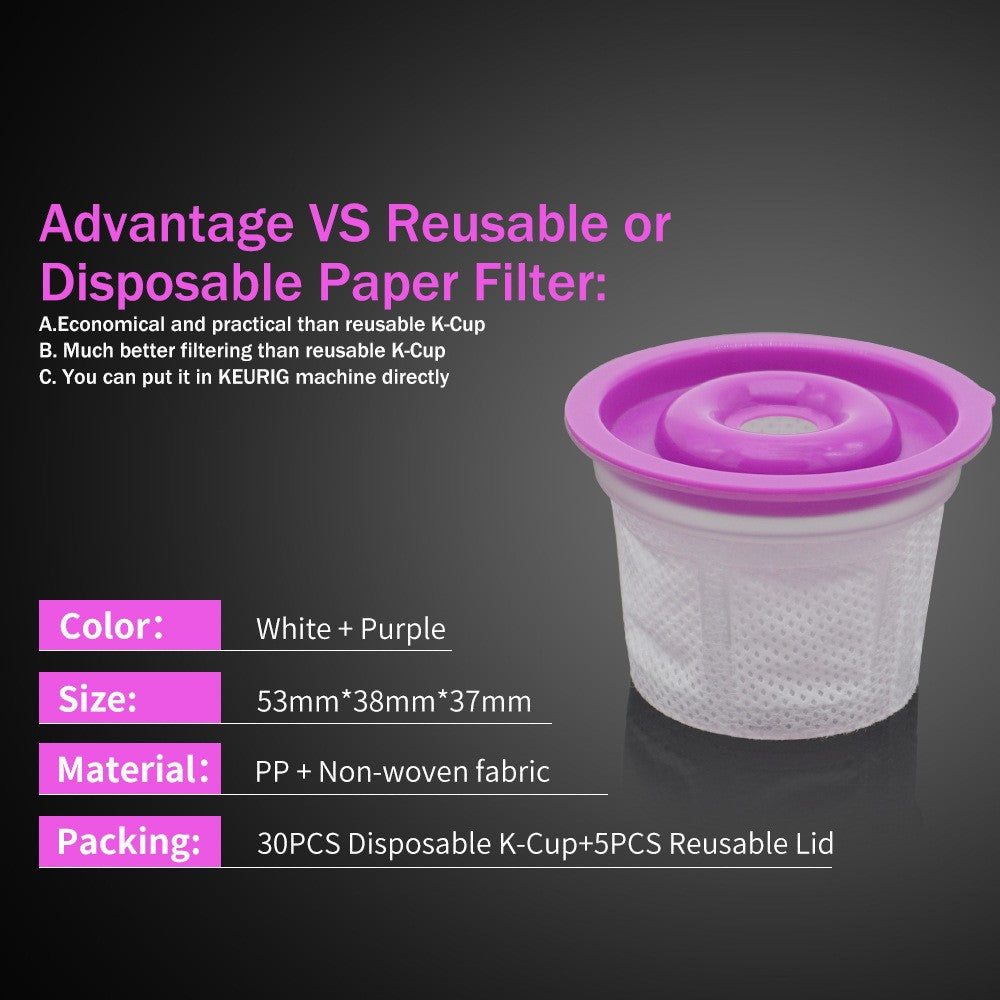 Cup Model Filter Disposable Filter Shell Drink Filter One-hand Non-woven Plastic Integrated Mesh