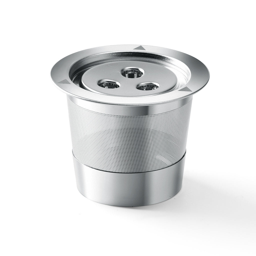 Recyclable Ninja coffee machine Stainless steel 3-hole K-cup coffee capsule cup with filter paper cup