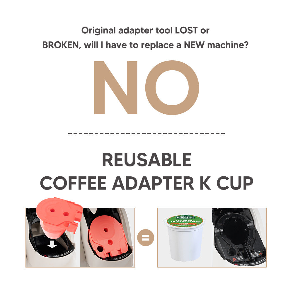 Reuse Keurig 2.0 Direct Powder Holder All-in-one Machine Coffee Capsule K Cup Large Filter Cup Powder Holder