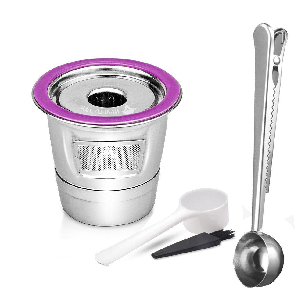 Filter Stainless Steel Hardware Cup Keurig Reusable Coffee Capsule Cup K Cups Shell