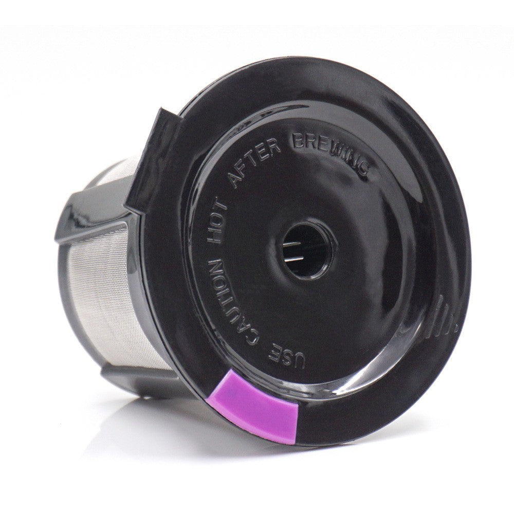 Repeatable cycle k cup coffee capsule plastic filter coffee shell stainless steel funnel mesh cup