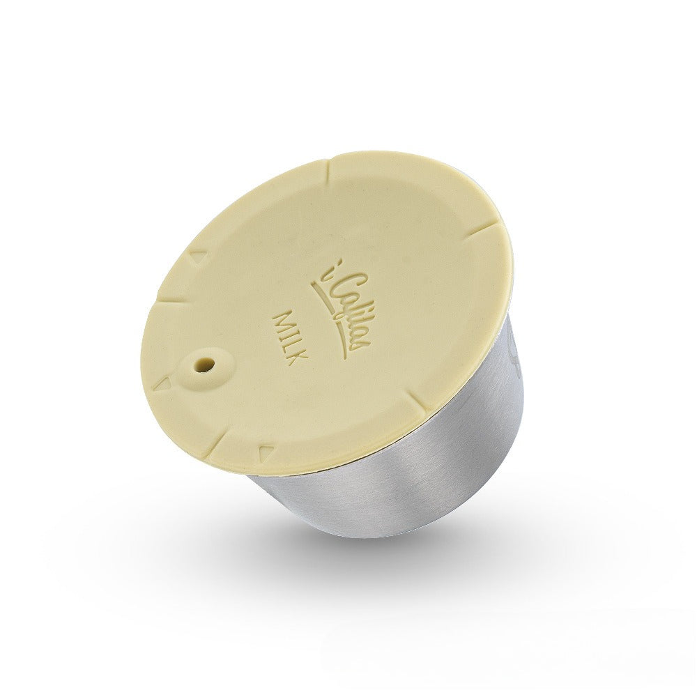 Dolce Gusto Stainless Steel Reusable Filled Milk Foam Coffee Capsules Cup Milk Powder Shell Milk Foam Capsules